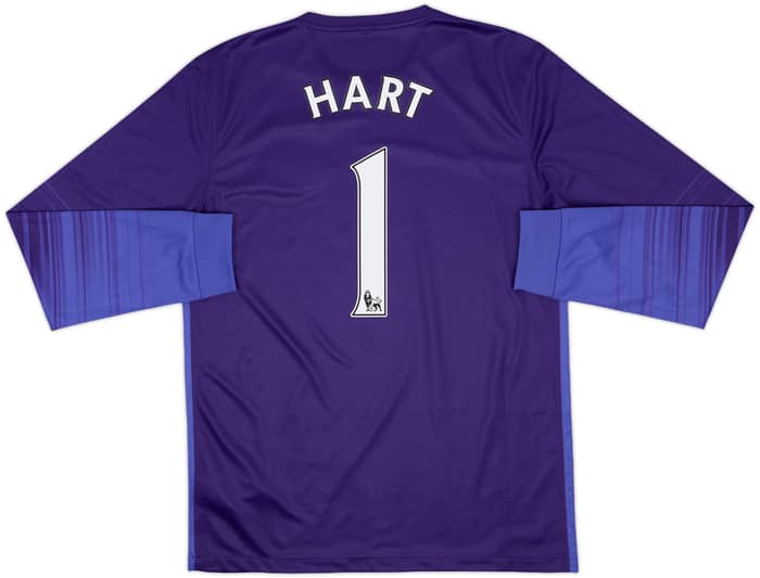 2015-16 Manchester City GK Shirt Hart #1 - 10/10 - (M)