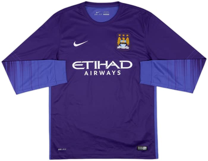 2015-16 Manchester City GK Shirt Hart #1 - 10/10 - (M)