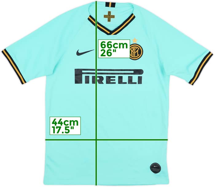 2019-20 Inter Milan Away Shirt - 8/10 - (XL.Boys)