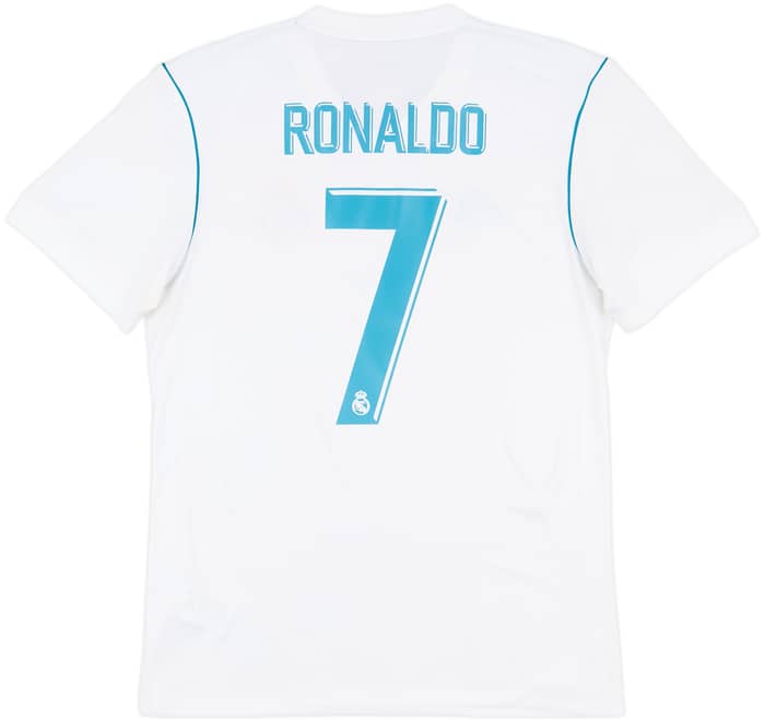 2017-18 Real Madrid Home Shirt Ronaldo #7 - 5/10 - (M)