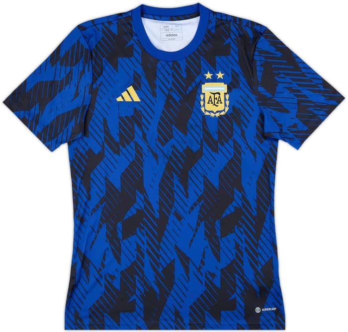 2022-23 Argentina adidas Training Shirt Ziyad #1 - 7/10 - (S)