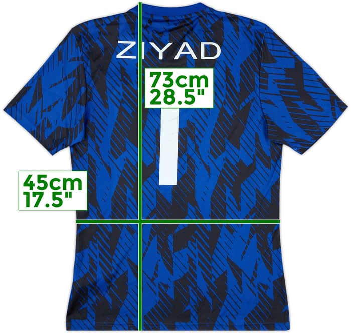 2022-23 Argentina adidas Training Shirt Ziyad #1 - 7/10 - (S)