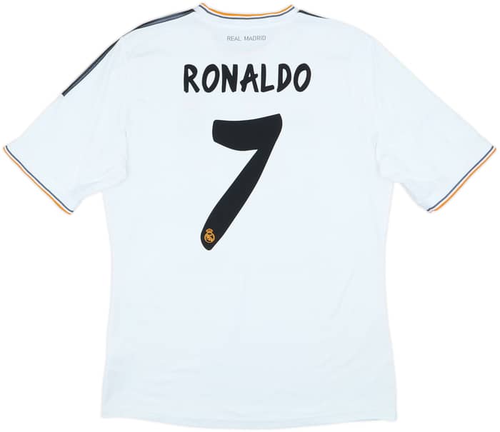 2013-14 Real Madrid Home Shirt Ronaldo #7 - 6/10 - (L)