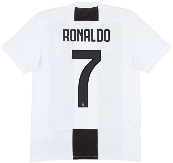 2018-19 Juventus Home Shirt Ronaldo #7 - 8/10 - (S)