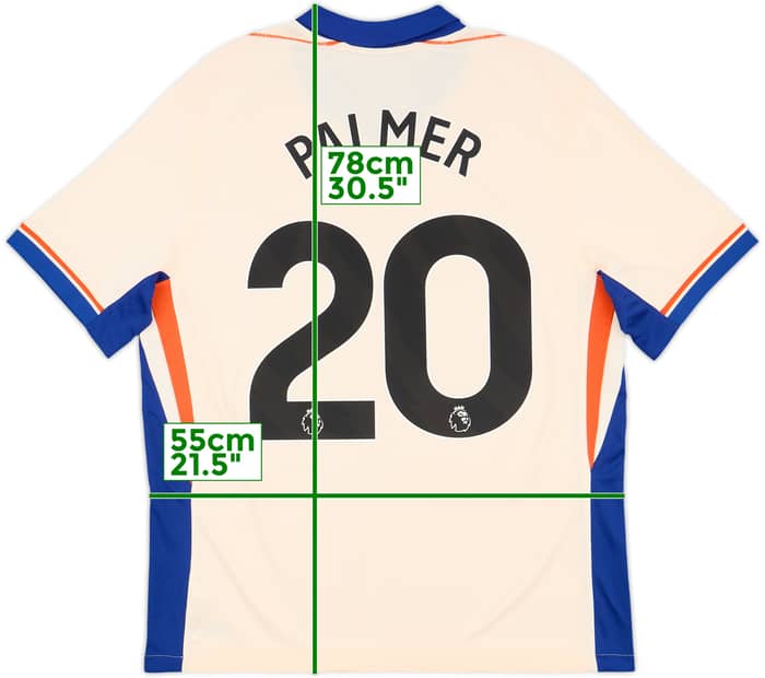 2024-25 Chelsea Away Shirt Palmer #20 - 8/10 - (L)