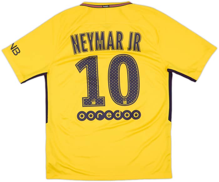 2017-18 Paris Saint-Germain Away Shirt Neymar Jr #10 - 10/10 - (M)