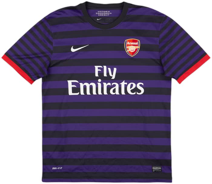 2012-13 Arsenal Away Shirt Arteta #8 - 8/10 - (M)