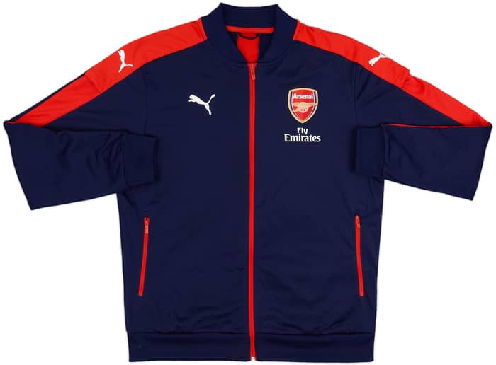 2015-16 Arsenal Puma Track Jacket - 8/10 - (L)
