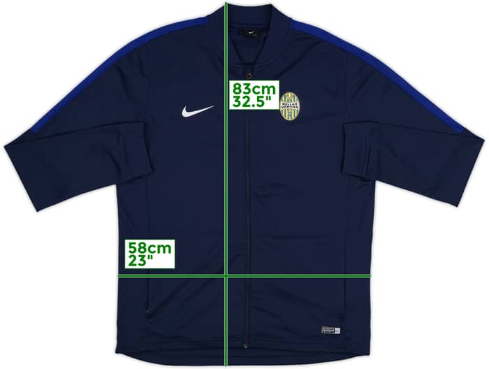 2017-18 Hellas Verona Nike Track Jacket - 8/10 - (XL)