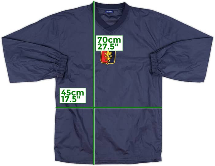 2008-09 Genoa Asics Drill Top - 8/10 - (M.Boys)