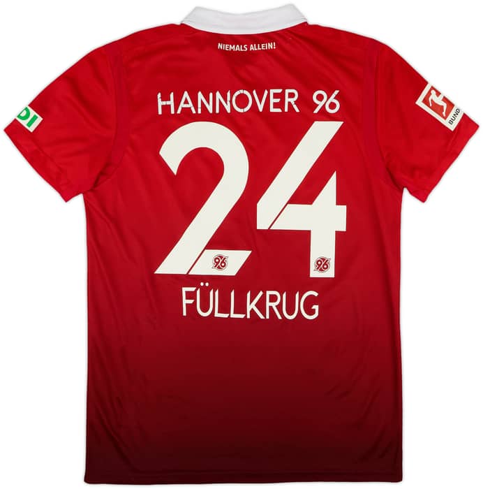 2017-18 Hannover 96 Home Shirt Fullkrug #24 - 5/10 - (M)