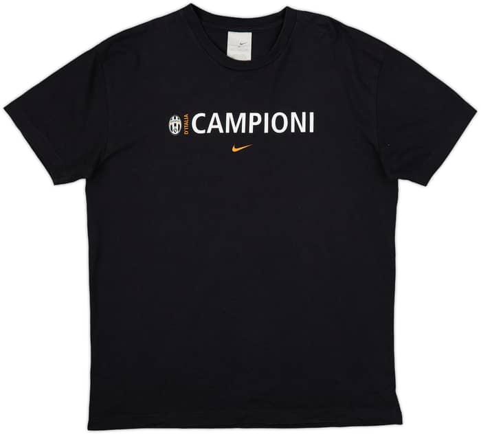 2004-05 Juventus Nike Graphic Tee - 7/10 - (XL)