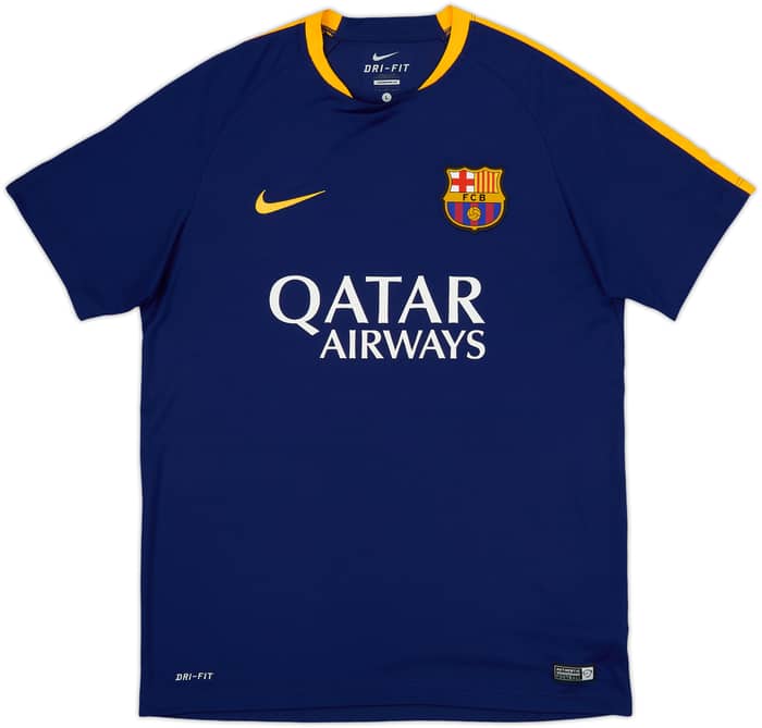 2015-16 Barcelona Nike Training Shirt - 9/10 - (L)