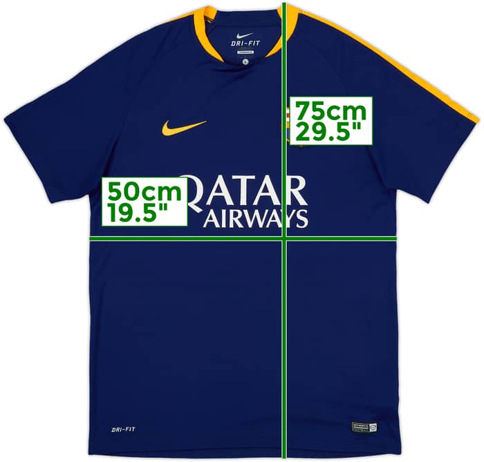 2015-16 Barcelona Nike Training Shirt - 9/10 - (L)