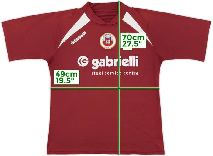 2010-11 Cittadella Garman Player Issue Training Shirt #2 - 8/10 - (L)