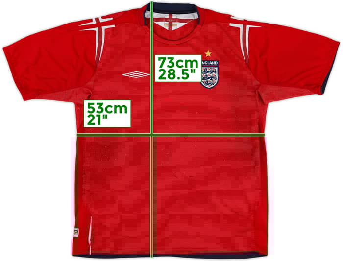2004-06 England Away Shirt - 4/10 - (L)