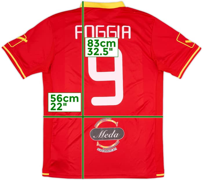 2020-21 Messina Away Shirt Foggia #9 - 9/10 - (XL)