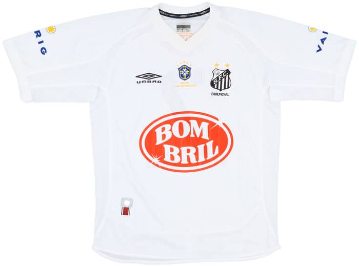 2003 Santos Home Shirt #7 - 9/10 - (M)