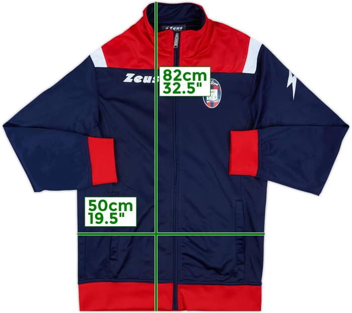 2018-19 Crotone Zeus Track Jacket - 8/10 - (L)