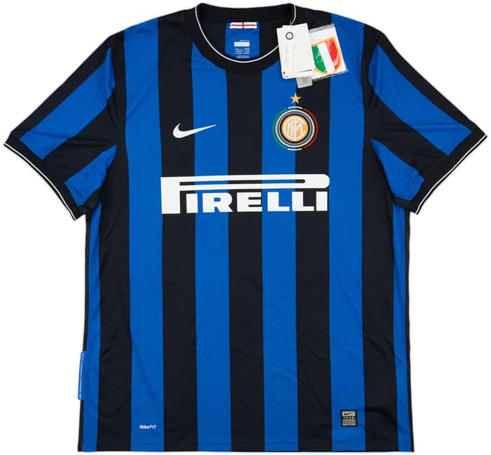 2009-10 Inter Milan Home Shirt Sneijder #10 (XL)