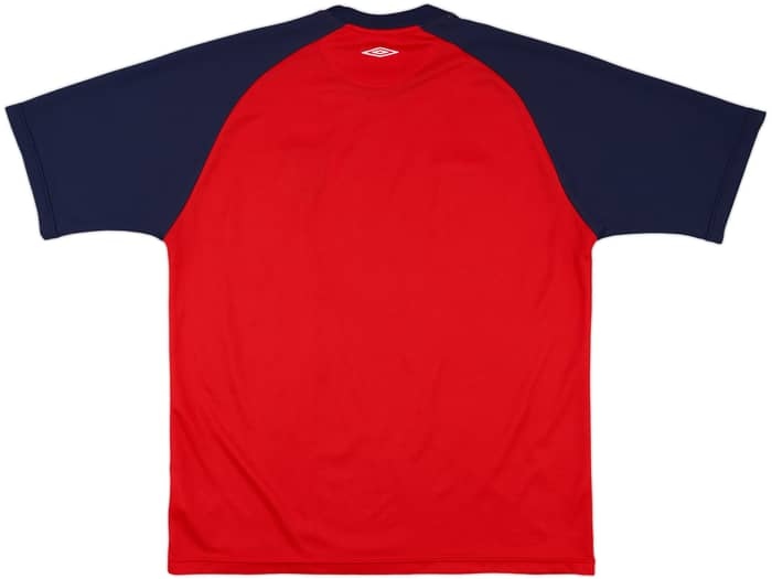 2001-02 England Umbro Training Shirt - 7/10 - (XL)
