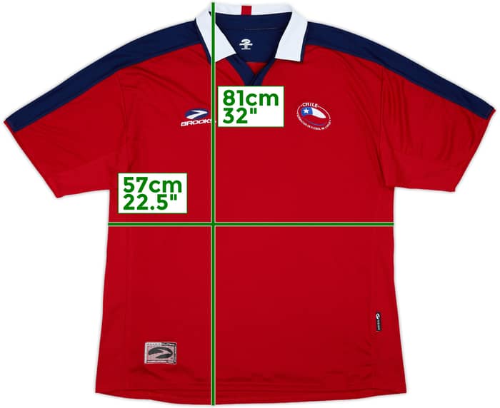 2004-06 Chile Home Shirt - 8/10 - (XL)
