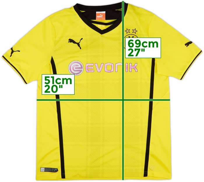 2013-14 Borussia Dortmund Home Shirt - 5/10 - (XL.Boys)