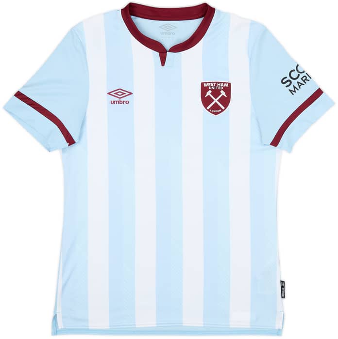 2021-22 West Ham Away Shirt Rice #41 - 6/10 - (M)