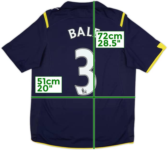 2009-10 Tottenham Away Shirt Bale #3 - 8/10 - (M)