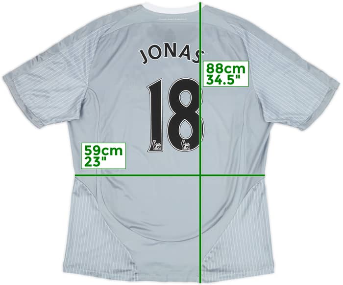 2008-09 Newcastle Third Shirt Jonas #18 - 8/10 - (XXL)