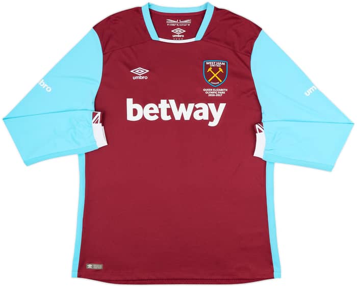 2016-17 West Ham Home L/S Shirt Payet #27 - 10/10 - (XXL)