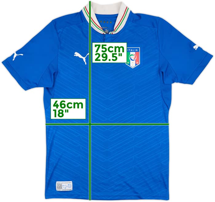 2012-13 Italy Home Shirt - 6/10 - (M)