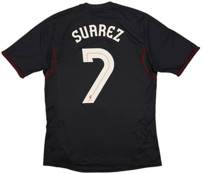 2011-12 Liverpool Away Shirt Suarez #7 - 7/10 - (M)