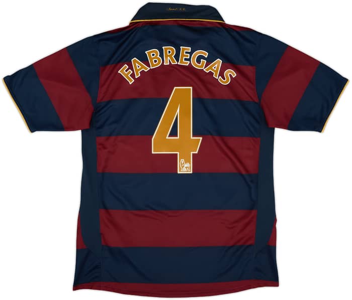 2007-08 Arsenal Third Shirt Fabregas #4 - 8/10 - (M)