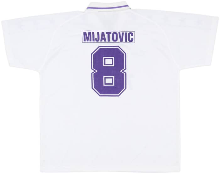 1996-97 Real Madrid Taquy Home Shirt Mijatovic #8 - 8/10 - (XXL)