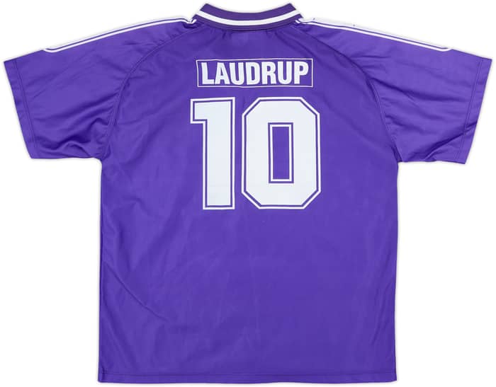 1994-96 Real Madrid Taquy Away Shirt Laudrup #10 - 8/10 - (M)