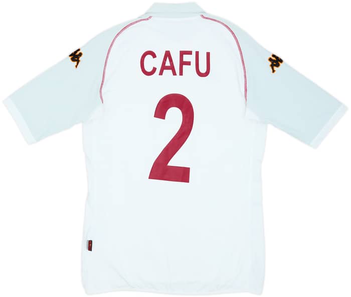 2002-03 Roma European Away Shirt Cafu #2 - 8/10 - (L)