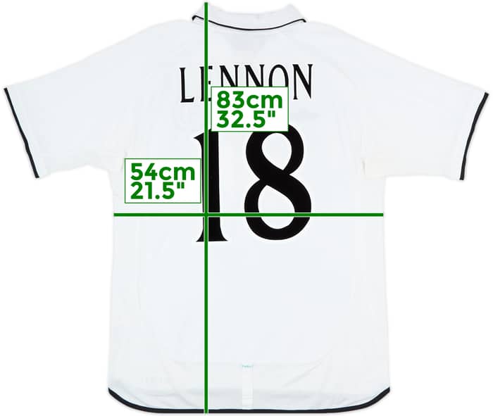 2001-02 Celtic Away Shirt Lennon #18 - 7/10 - (L)
