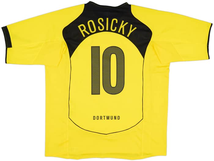 2004-05 Borussia Dortmund Home Shirt Rosicky #10 - 8/10 - (XXL)
