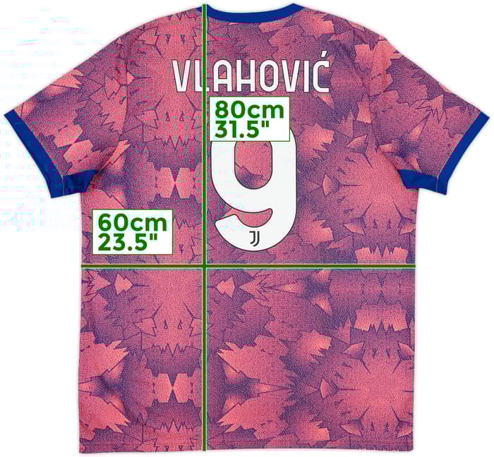 2022-23 Juventus Third Shirt Vlahovic #9 - 10/10 - (XL)