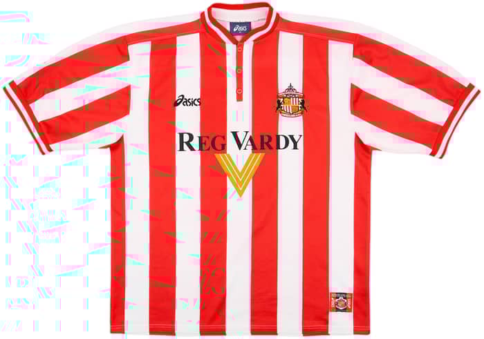 1999-00 Sunderland Home Shirt Quinn #9 - 8/10 - (XL)