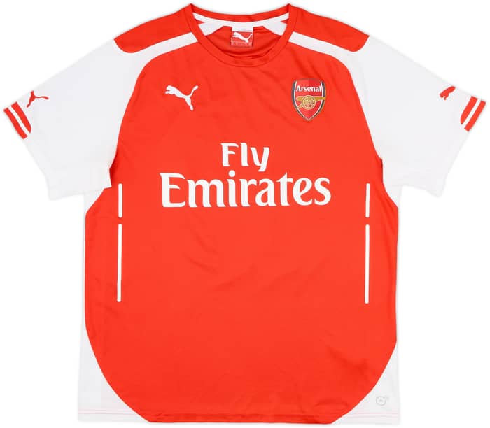 2014-15 Arsenal Home Shirt Alexis #17 - 8/10 - (L)
