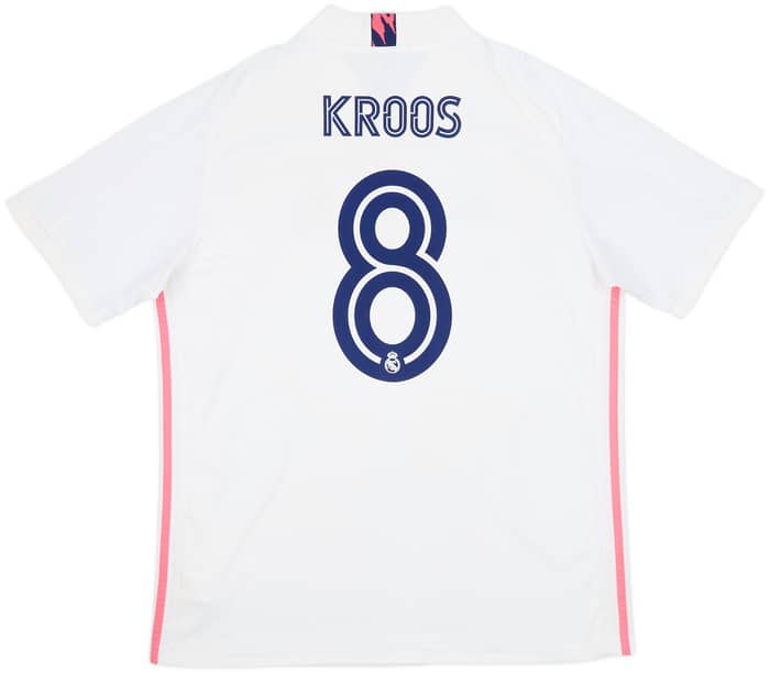 2020-21 Real Madrid Home Shirt Kroos #8 - 7/10 - (XL)