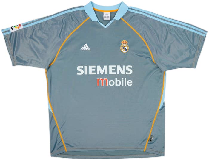 2003-04 Real Madrid Third Shirt Zidane #5 - 9/10 - (XL)