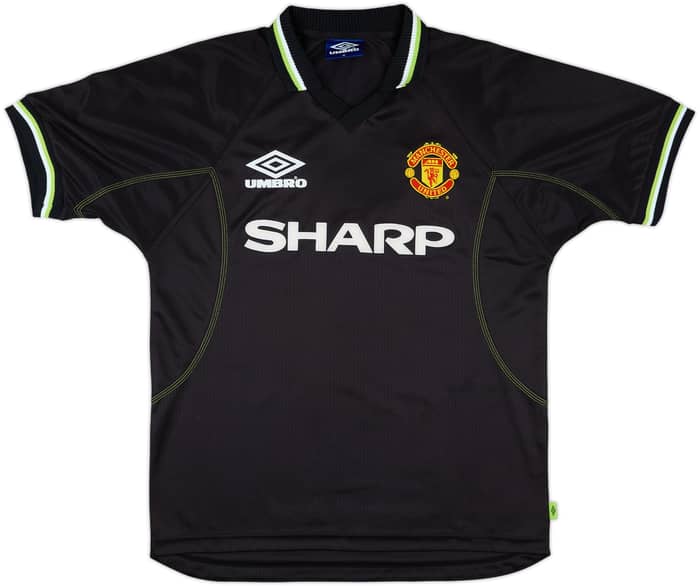 1998-99 Manchester United Third Shirt Solskjaer #20 - 10/10 - (M)