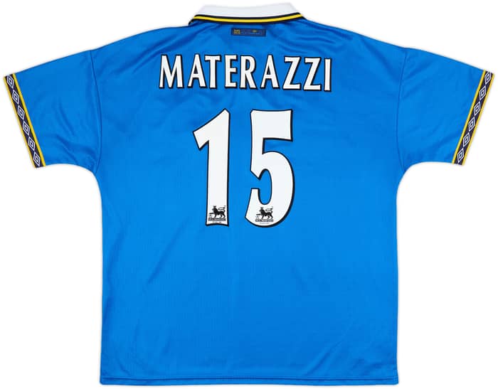 1997-99 Everton Home Shirt Materazzi #15 - 9/10 - (XXL)