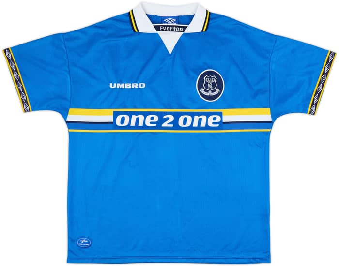 1997-99 Everton Home Shirt Materazzi #15 - 9/10 - (XXL)
