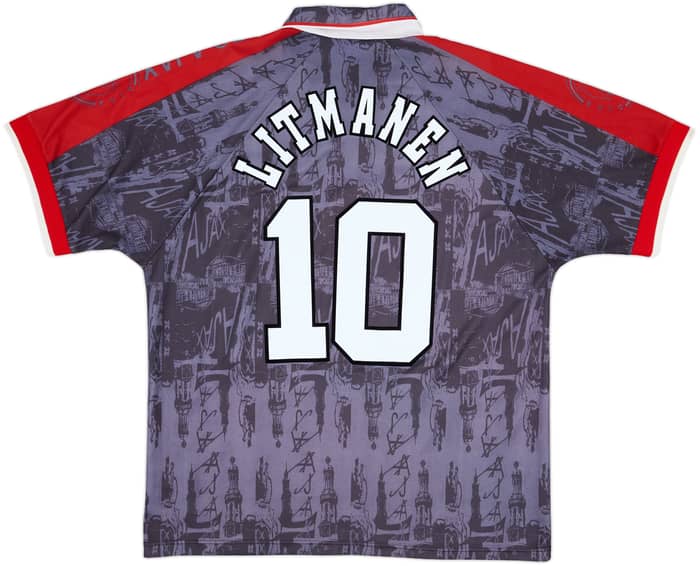 1996-97 Ajax Away Shirt Litmanen #10 - 10/10 - (XL)