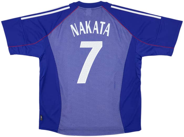2002-04 Japan Home Shirt Nakata #7 - 8/10 - (XL)
