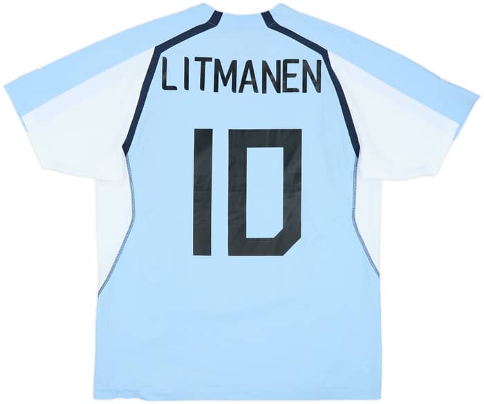 2005-06 Malmo Home Shirt Litmanen #10 - 7/10 - (L)